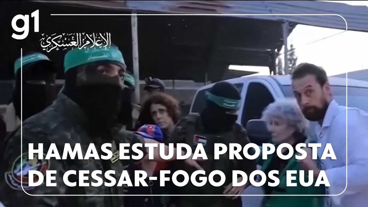 Grupo terrorista Hamas estuda proposta de cessar-fogo dos Estados Unidos