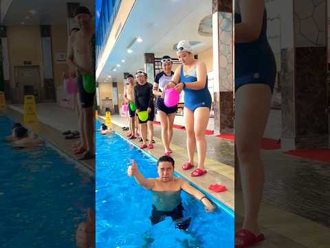 Swimming Pool 👙 🥽 Swimming Cap 🤪😚✌️#shorts #swimming #fitness #flyboard #bluesilver #waterpark