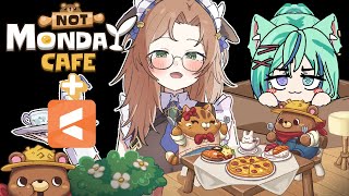 【Not Monday Cafe + Live2D rig 】Perfect day to multitask! Let's rig my 