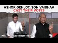 Lok Sabha Elections 2024: Ashok Gehlot, Son Vaibhav Cast Their Votes In Jodhpur
