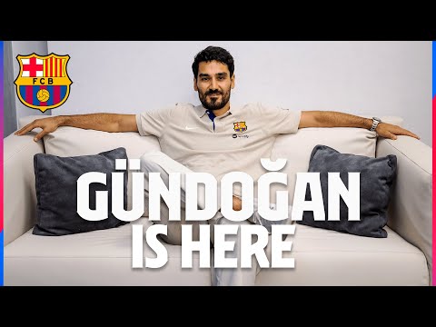 🎥 EXCLUSIVE CONTENT | İlkay Gündoğan has arrived in Barcelona 👏