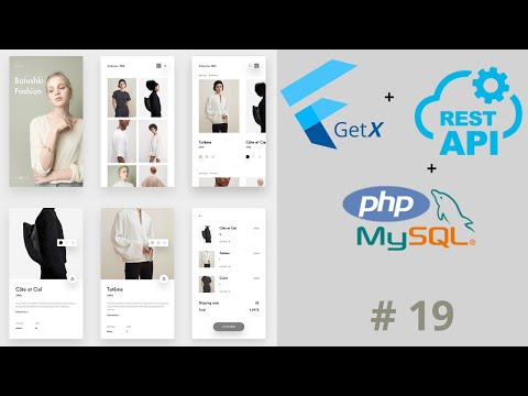 Flutter PHP MySql Login and Register Tutorial | Rest Api | Clothes Shopping App | Flipkart Clone