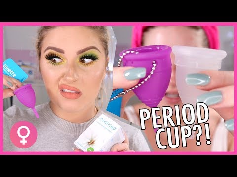 I TRIED REUSABLE PERIOD CUPS! ?? My Honest Experience!