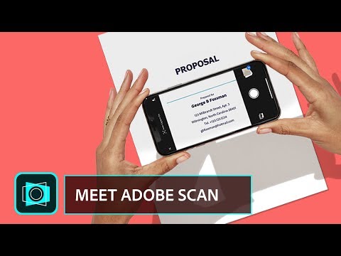 adobe scan video