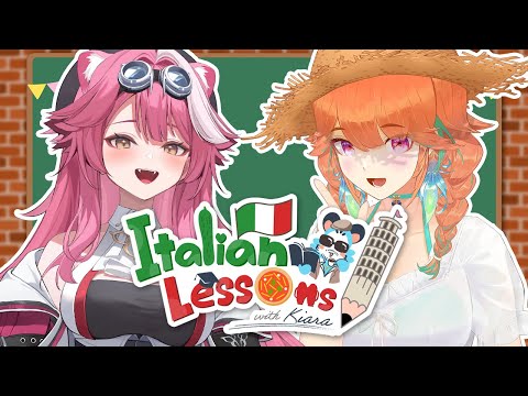 【ITALIAN LESSON】Italian for Beginners: Class Starts Now!!! w/ Kiara! 🇮🇹