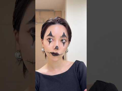 ハロウィンメイク👻🖤 #shorts