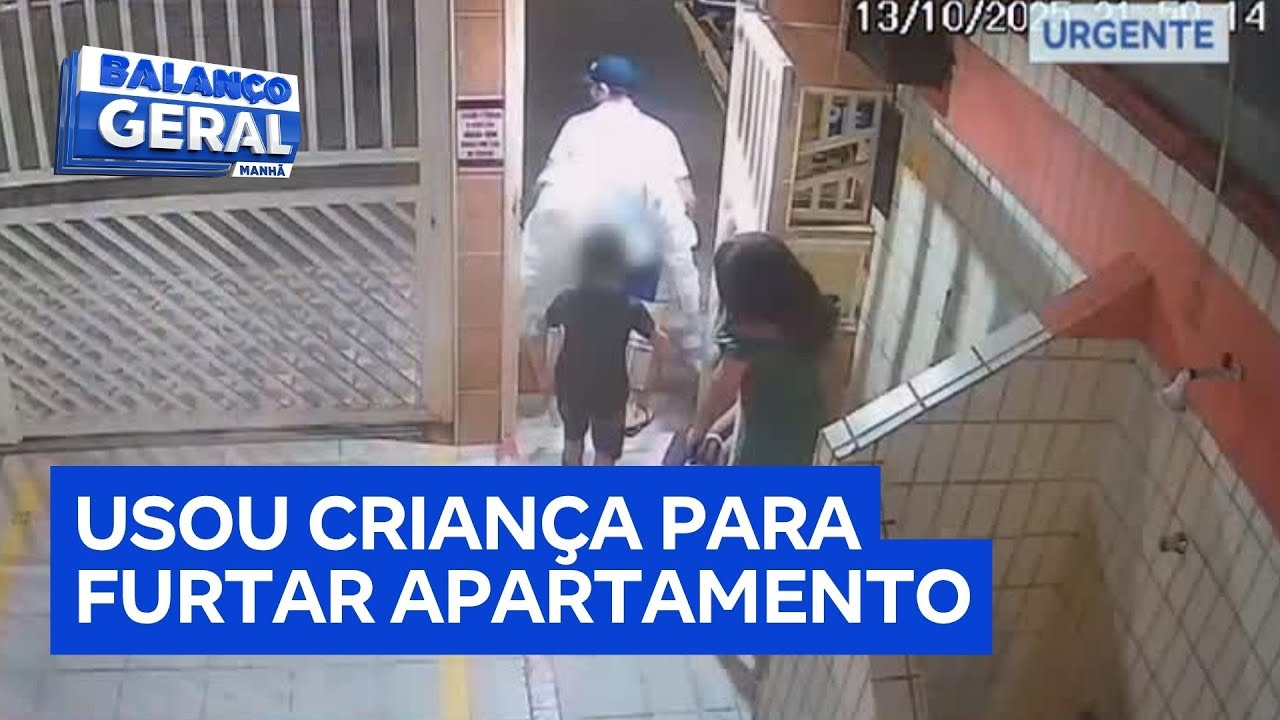 Casal usa criança para furtar apartamento alugado em plataforma de reservas