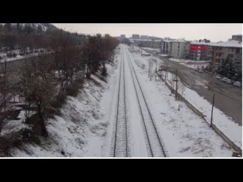 Afyonkarahisar güne karla uyandı