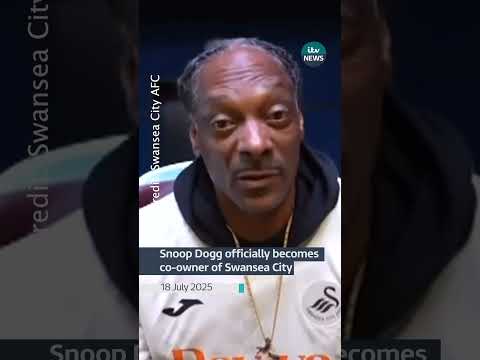 Snoop Dogg officially becomes co-owner of Swansea City | ITV News