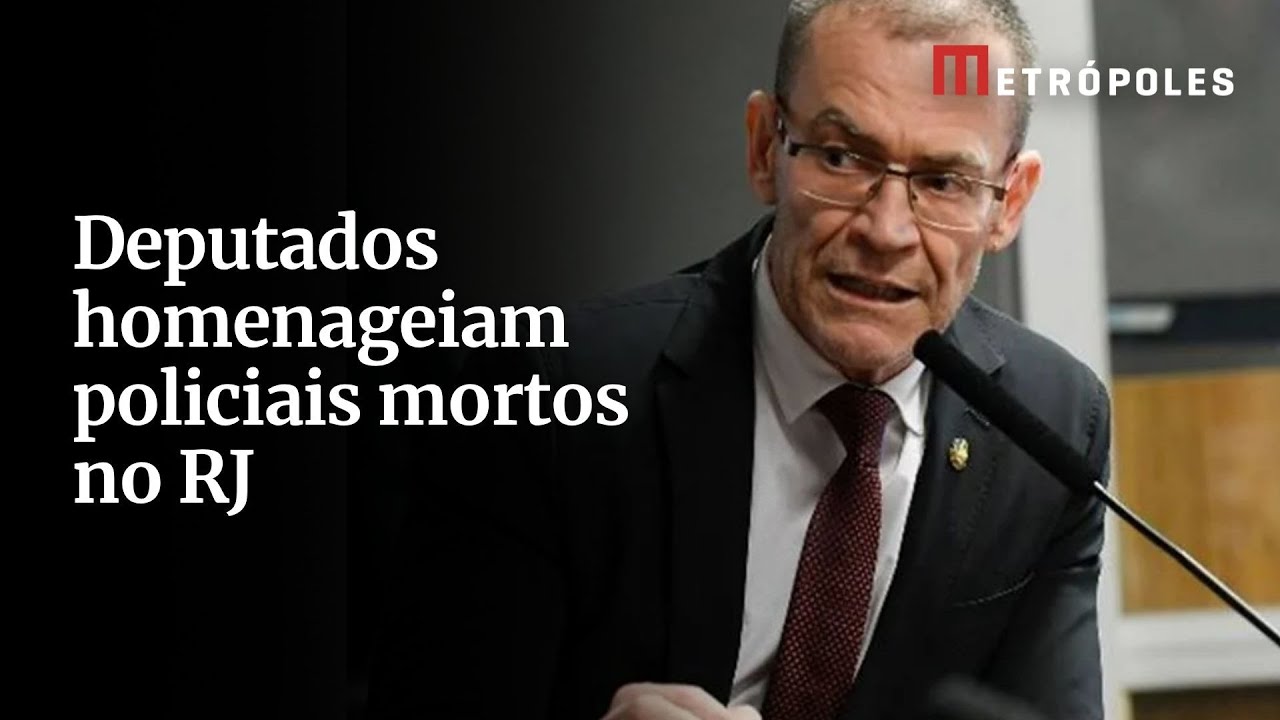 CPI do Crime deputados fazem 1 minuto de silêncio por policiais mortos no RJ
