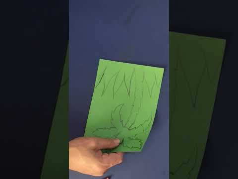 كيف تصنع كولاج من الورق الالوان ..