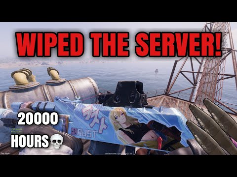 How my 20,000 Hour team WIPES the entire SERVER! - RUST CONSOLE EDITION