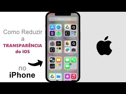 Como Reduzir a TRANSPARÊNCIA do iOS no iPhone