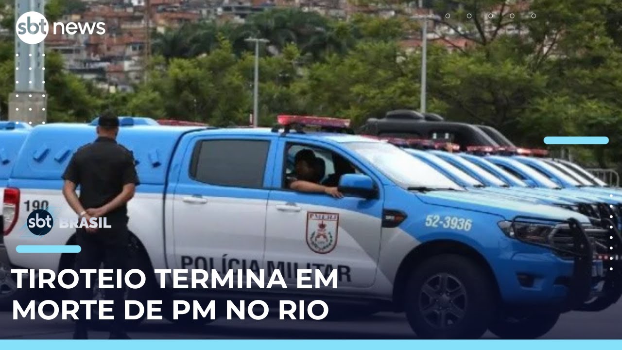 Policial militar morre em troca de tiros com criminosos no Rio | SBTBrasil