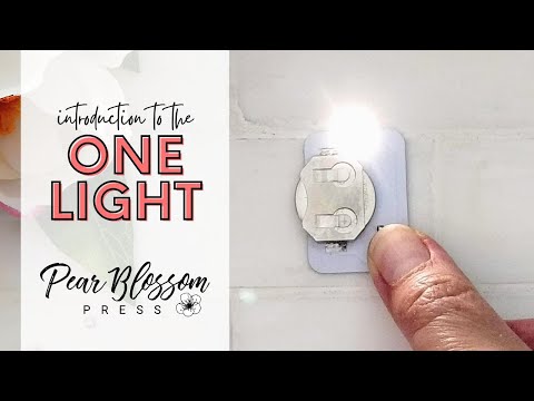 One Light all-in-one unit, batteries included with 2 units
