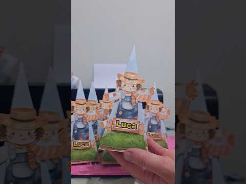 Lembrancinha Fazendinha #papelariapersonalizada #papelariapersonalizada #fazendinha