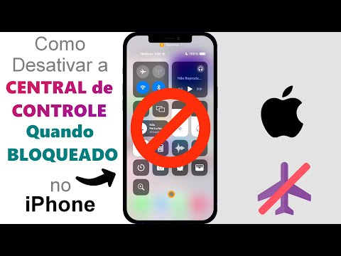 Como Desativar a CENTRAL de CONTROLE do iPhone quando BLOQUEADO