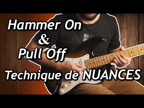 HAMMER ON et PULL OFF, une technique qui apporte de la nuance [ exercice avec TAB ]