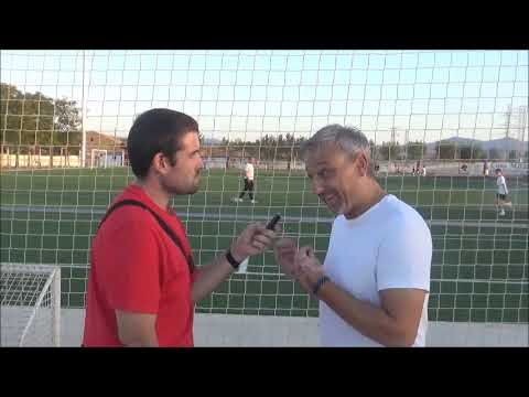 ALBERTO GALINDO (Entrenador At. Cariñena) AT Cariñena 0-4 UD Casetas J5 - Regional Preferente G2 / Fuente: YouTube Raúl Futbolero