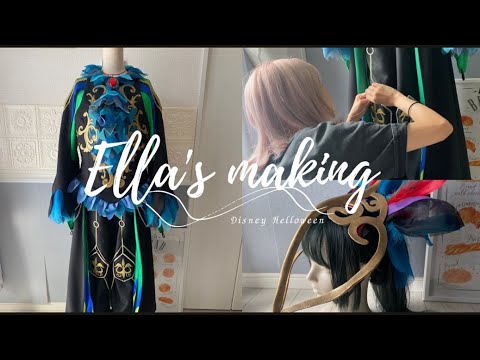 【Dハロ製作】カラスダンサーさんの衣装製作🧵🐦⬛【製作vlog】