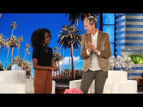 Young Gun Control Activist Naomi Wadler Visits Ellen