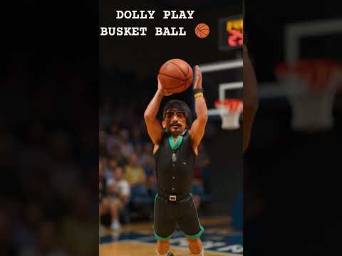 DOLLY PLAY BUSKET🏀😎#youtubeshorts #shortvideo #shorts #viral #ternding #like