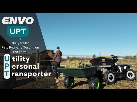 ENVO UPT & UTV Electric Farm Vehicle | Quiet & Sustainable Off-Road Mobility | Proudly Canadian 🍁