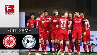 🔴 LIVE | Eintracht Frankfurt — Arminia Bielefeld | Matchday 20 – Bundesliga 2021/22