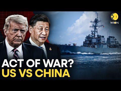 China-US Tensions LIVE: Beijing Chases Off US Warship! China Challenges Trump In South China Sea?