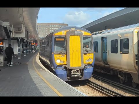 375909 departing London Bridge (23/08/24)