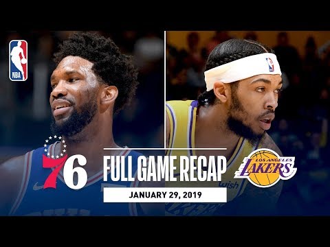 Full Game Recap: 76ers vs Lakers | Embiid?s Double-Double Leads Sixers