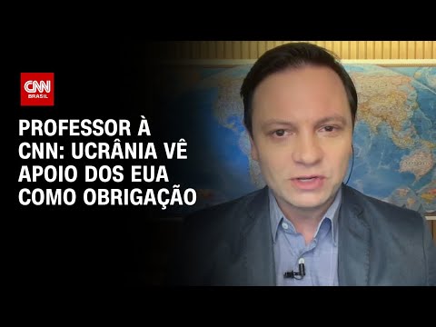 ​Professor à CNN: Ucrânia vê apoio dos EUA como obrigação | CNN 360°