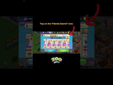 How to add a Friend in your #Zoo? Check out the video to learn how! 🎥#gameplay #gameplayvideo #zoo