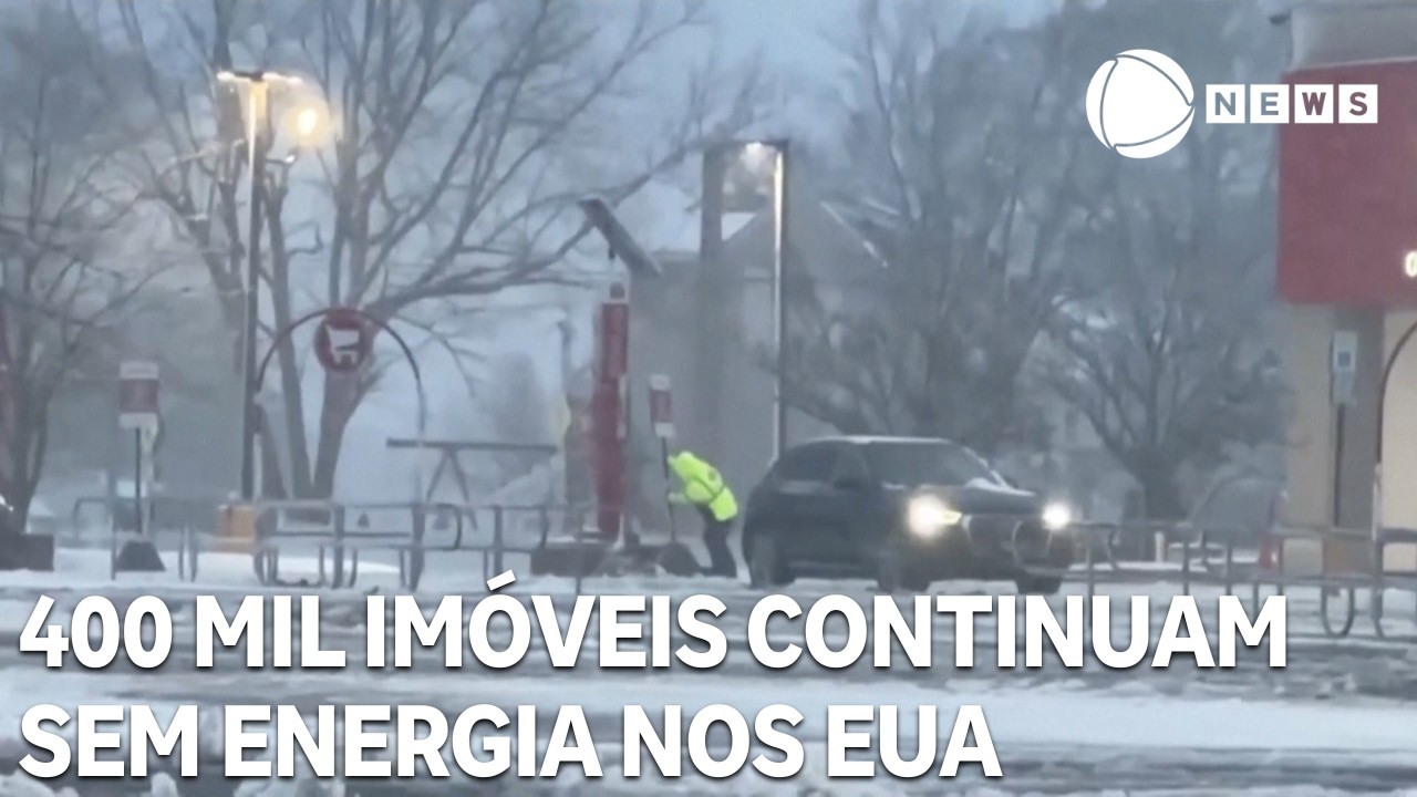 Cerca de 400 mil imóveis continuam sem energia nos EUA
