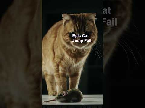 Epic Cat Jump Fail
