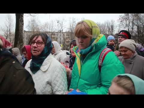 Крестный ход на Погребение Плащаницы 22.04.2022