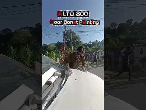 Alto 800 Door or Bonet 🤯 Paitning 🥵🤩 #bonet #door #painting #shorts