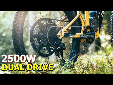 Insane Power DUAL Belt Mid-Drive E-bike ! LMX 64