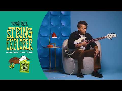 Ernie Ball String Explorer: Electric Slinky Bass Nickel Wound 4-String