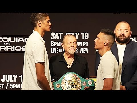 Sebastian Fundora TOWERS OVER Tim Tszyu at FACE OFF for REMATCH