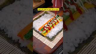 Cơm cuộn, tự làm ngon hơn nhìu #commenau76 #cooking #monngonmoingay #nấuăn #họcnấuăn #nauan