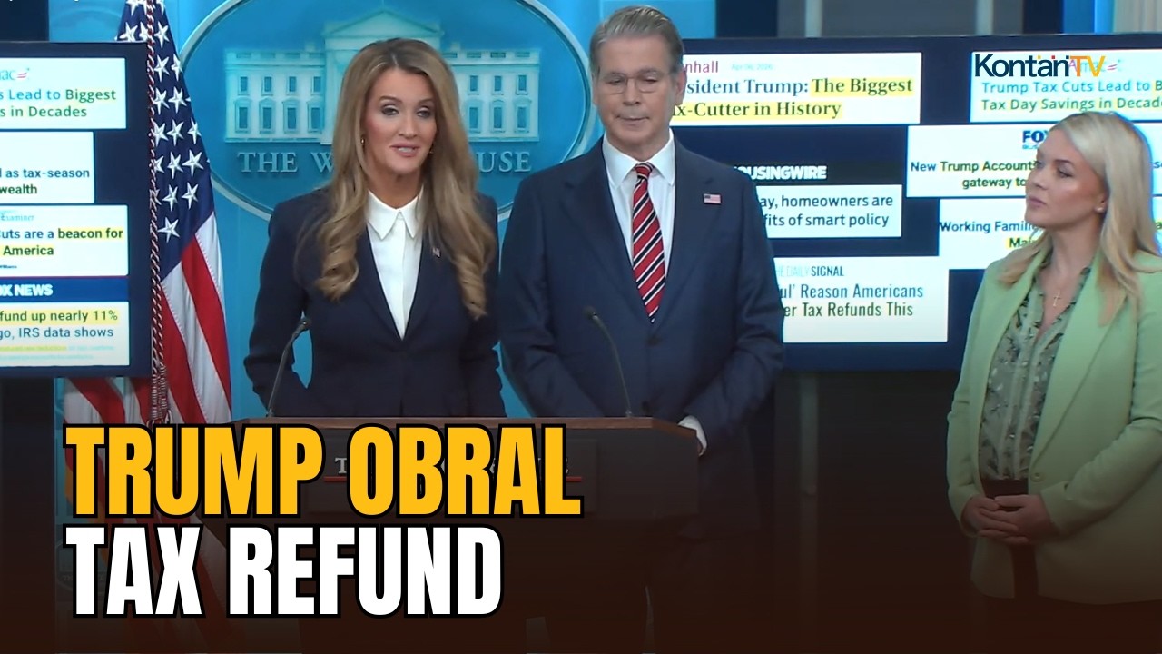 53 Juta Warga AS Dapat Refund Pajak Hingga Rp 50 Jutaan! Rekor Baru Era Trump 2026