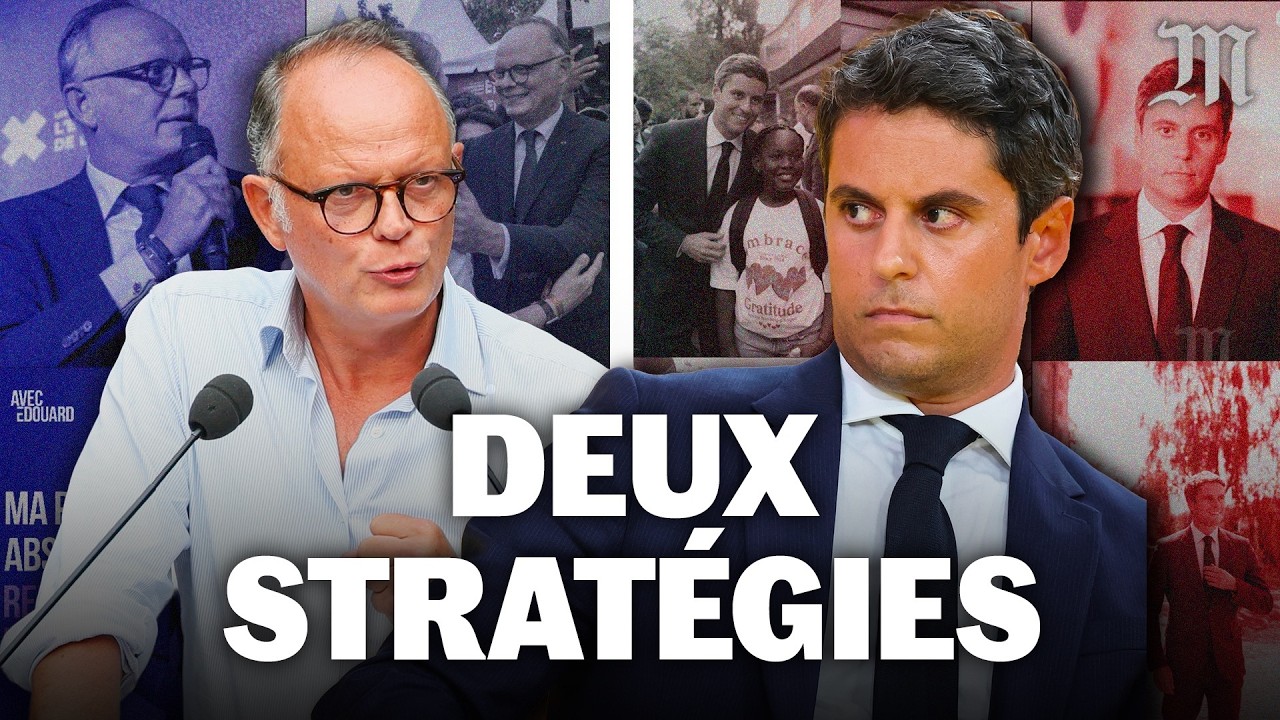 Les stratégies de Gabriel Attal et Edouard Philippe sur les réseaux sociaux cet été