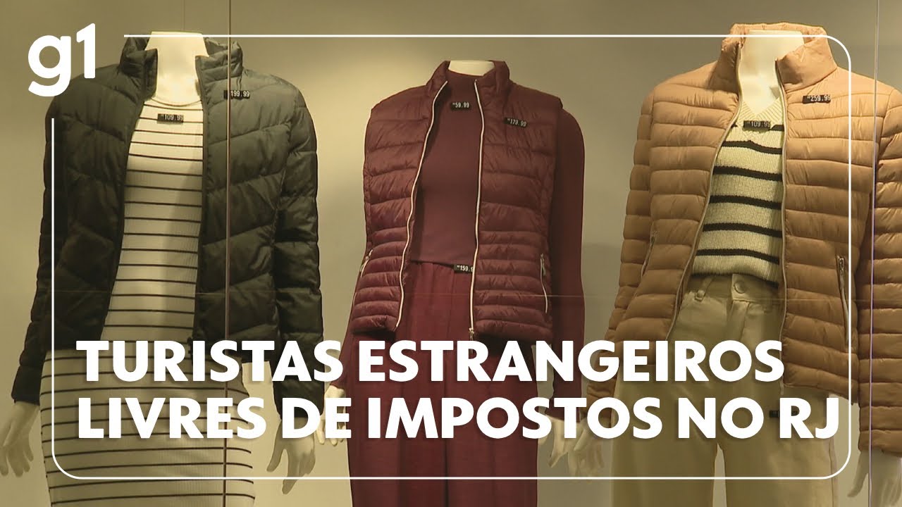 RJ regulamenta ‘tax free’ para compras feitas por estrangeiros no estado; medida garante restituição