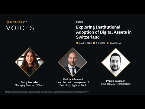 Binance VIP Voices Ep. 6 | Exploring Institutional Adoption of Digital Assets in 2024