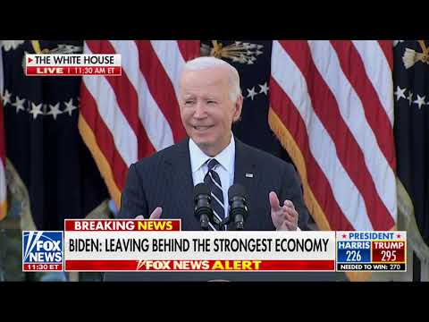 Biden Addresses the Nation for the First Time Since Donald Trump's
Landslide Victory