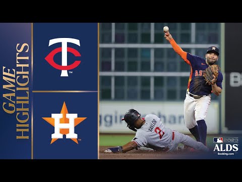 Twins vs. Astros ALDS Game 2 Highlights (10/8/23) | MLB Highlights video clip