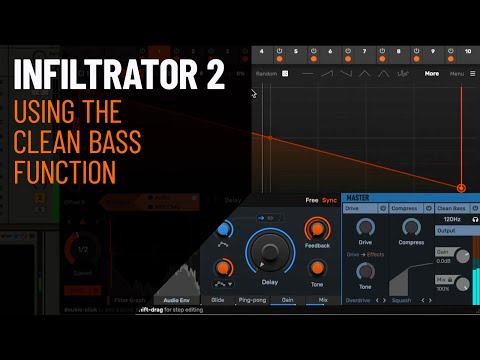 Using Clean Bass in Infiltrator 2