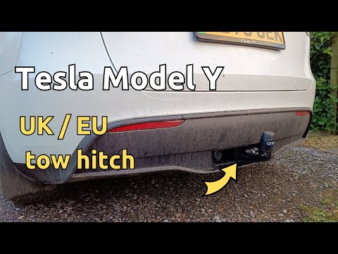 Tesla Model Y tow hitch for UK/EU vehicles - all you need to know