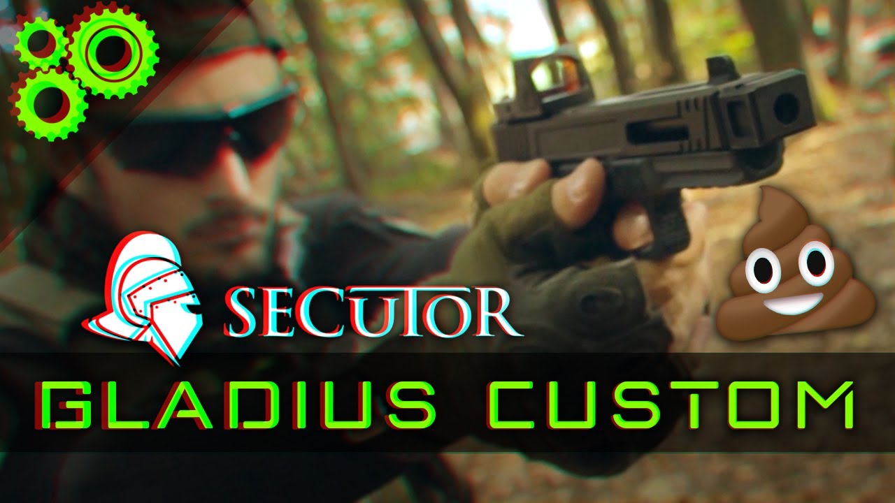 Un pétard mouillé ! SECUTOR Gladius Custom REVIEW ► AIRSOFT